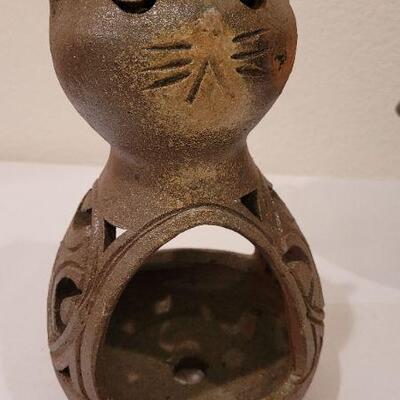 Lot 201: (2) Cat Lovers Home Deco Accents