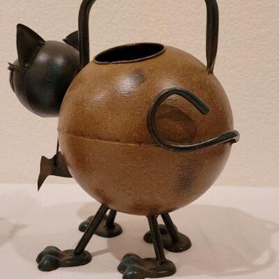 Lot 201: (2) Cat Lovers Home Deco Accents