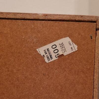 Lot 207: Vintage Made in DENMARK Mid Century Modern 4-Drawer Dresser