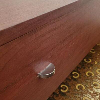 Lot 207: Vintage Made in DENMARK Mid Century Modern 4-Drawer Dresser