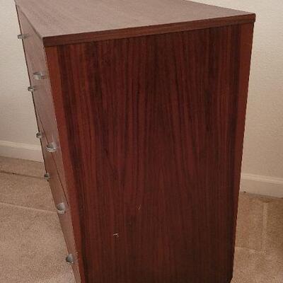 Lot 207: Vintage Made in DENMARK Mid Century Modern 4-Drawer Dresser