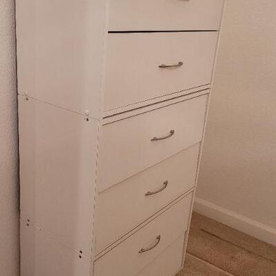 Lot 208: Set of (3) Stacking 2-Drawer Dressers