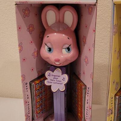 Lot 223: (2) New PEZ Easter Bunny Oversized Dispensers 