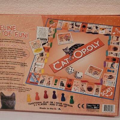 Lot 226: New Sealed CAT-OPOLY Board Game