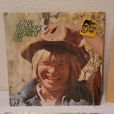 Lot 237: Assorted Vintage LP Vinyl Records - John Denver and more