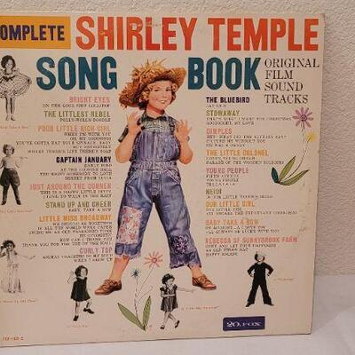 Lot 238: Assorted Vintage Vinyl LP Records - Shirley Temple and more