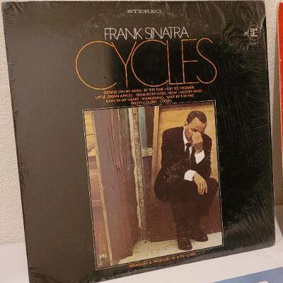 Lot 239: Assorted Vintage LP Vinyl Records - Frank Sinatra and more