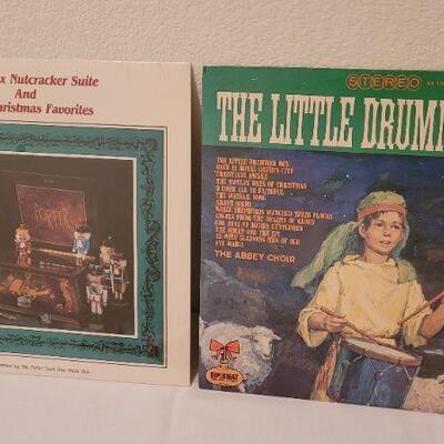 Lot 241: Assorted Vintage Vinyl LP Records - The Little Drummer Boy and more