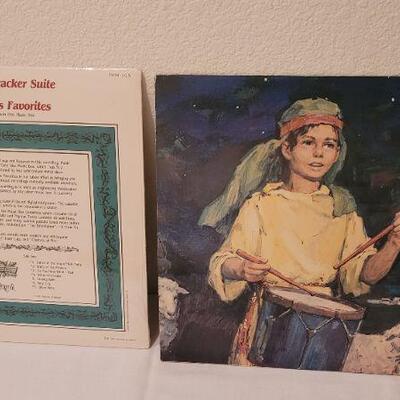 Lot 241: Assorted Vintage Vinyl LP Records - The Little Drummer Boy and more