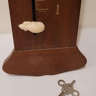 Lot 243: Vintage 24" Tall Original MADE IN GERMANY Hickory Dickory Dock CLOCK TESTED B+