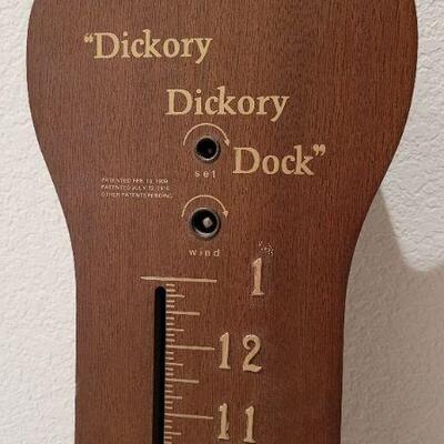 Lot 243: Vintage 24" Tall Original MADE IN GERMANY Hickory Dickory Dock CLOCK TESTED B+