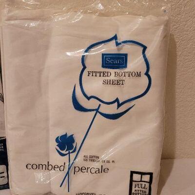 Lot 244: Vintage NEW FULL/DOUBLE Sized Sheet Set Sneaker Cat 