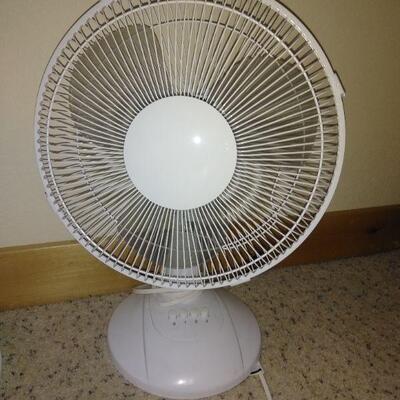 LOT 116  TWO OSCILLATING FANS 