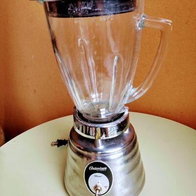 Classic Chrome Osterizer Blender Beehive Style 