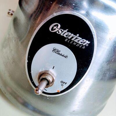 Classic Chrome Osterizer Blender Beehive Style 