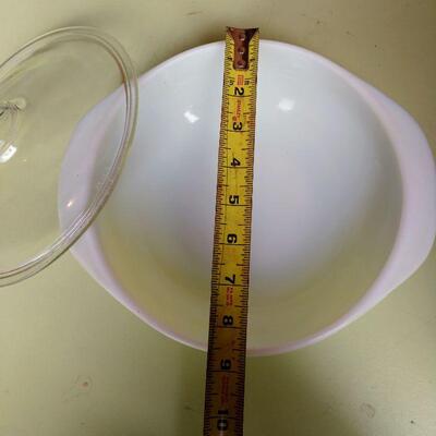 Green Pyrex Bowl with cover