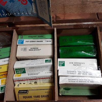 Vintage First Aid Box