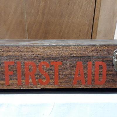 Vintage First Aid Box