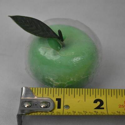 Small Soaps: Apple Shaped/Apple Scented, approx 40 - New