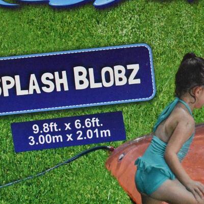 Bestway H2OGO! Splash Blobz water blob spraying splash mat 6.6ft x 9.8ft - New