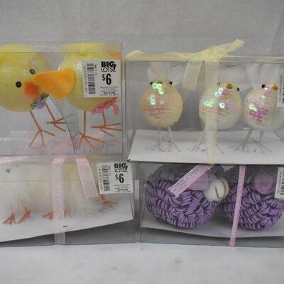 9 pc Easter Decor - New