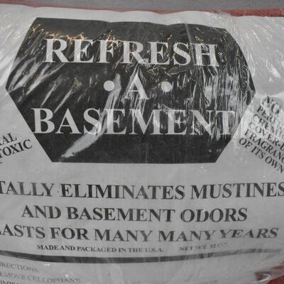 Odor Eliminators for Musty Basements & Closets - New