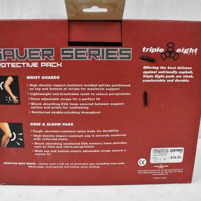 Triple Eight Saver Series Protective Pack, size Med - New