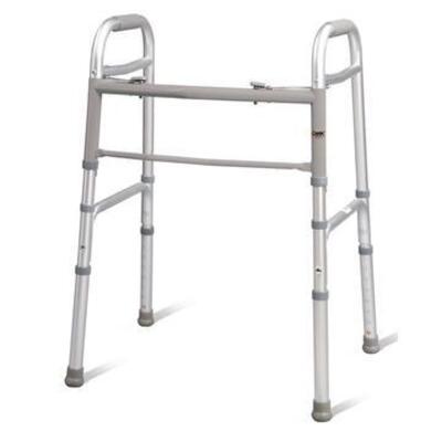 Carex Folding Walker for Adults with Height Adjustable Legs - Near New, Open Box