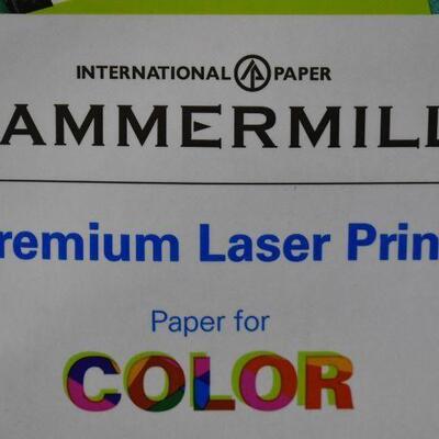 Hammermill, Laser Print Office Paper, 98 Brightness, 24lb, White - New