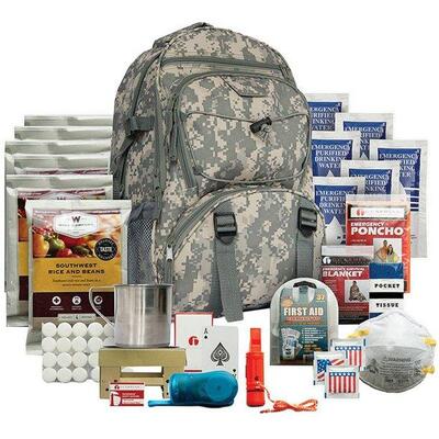 Wise Five Day Emergency Backpack w/Food & Water & First Aid, Camo - New