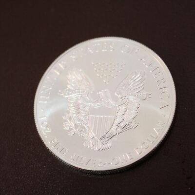 2014 Silver dollar Walking Liberty 