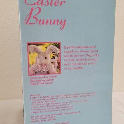 Lot 247: New Vintage Rocking Easter Bunny 