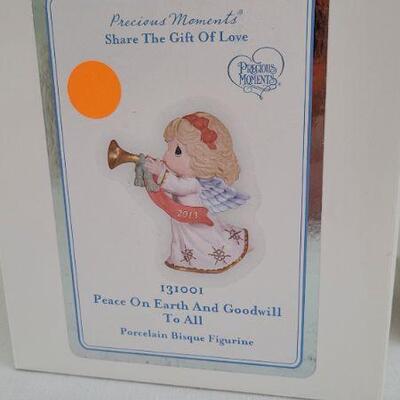 Lot 251: (2) New Precious Moments Bisque Figures