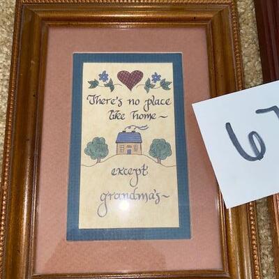 Lot 679 -  Framed Art