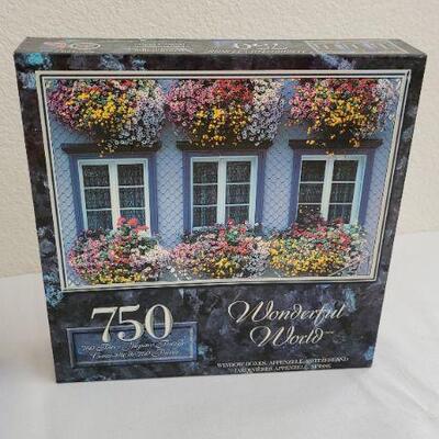 Lot 258: (2) New 750 pc. Whimsical Puzzles