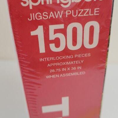 Lot 264: Vintage New Sealed SPRINGBOK 1500 pc. "Tranquil Time" Puzzle