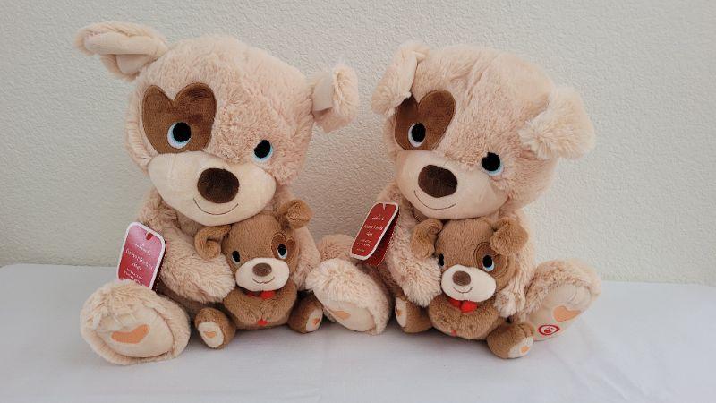 valentine's day singing stuffed animals