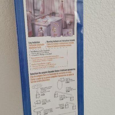 Lot 274: New MOEN 24" Solid Brass Towel Bar