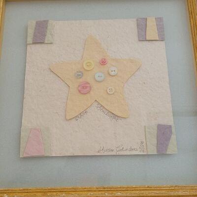 Lot 275: New MACY'S Fine Art Wall Deco "STAR BRIGHT" 
