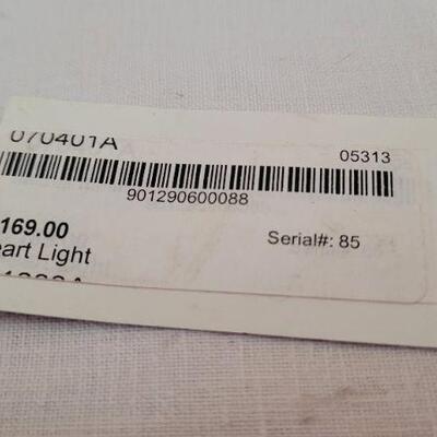 Lot 276: New MACY'S Fine Art Wall Deco HEART LIGHT