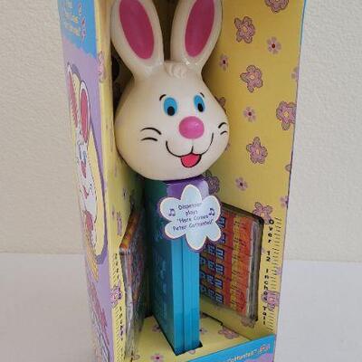 Lot 280: New Oversized Singing PEZ Easter Bunny Dispenser