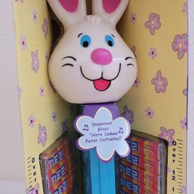 Lot 280: New Oversized Singing PEZ Easter Bunny Dispenser