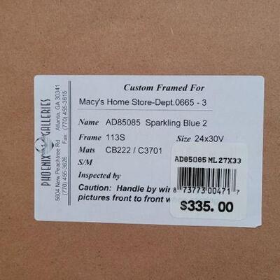 Lot 282: New MACY'S Fine Art Wall Deco 