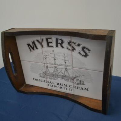 LOT 515 MYERS'S RUM TILE TRAY