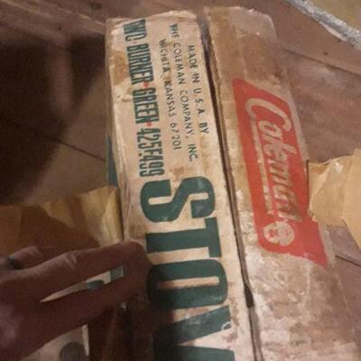 Coleman Stove & Oars