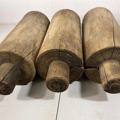 Lot# 80 s Antique Steampunk Industrial Rollers Tensioners Pulleys 