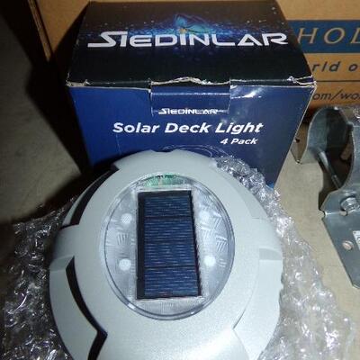 LOT 133  SOLAR DECK LIGHTS AND MORE