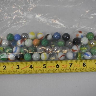 Approx 50 Marbles