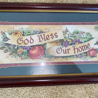Lot 683 - Framed art