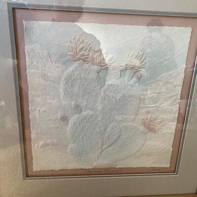 Lot 684 - Framed Southwest Art